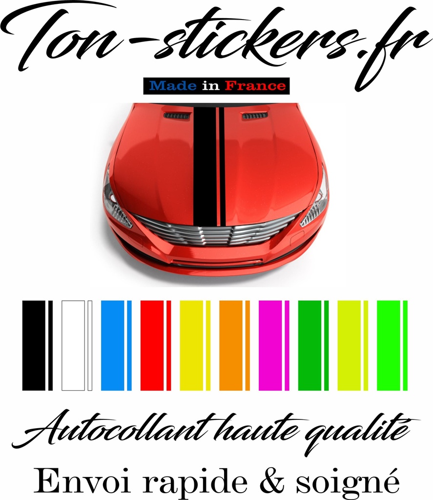 Kit sticker Autocollant BANDE SPORT