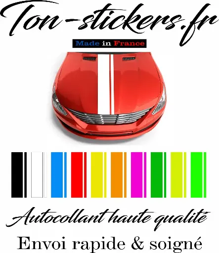 Kit sticker Autocollant BANDE SPORT