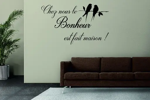 "Le bonheur est fait maison - Oiseaux"